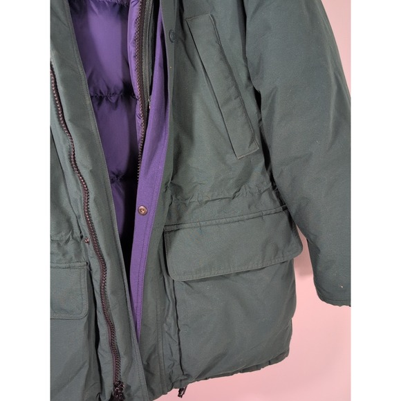 Vintage Eddie Bauer Ridgeline Goose Down Goretex Wool Jacket Mens L‎ - Picture 5 of 13